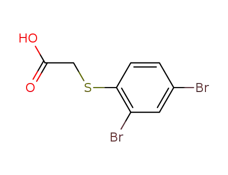 2,4-dibromophenyl-thioacetic acid