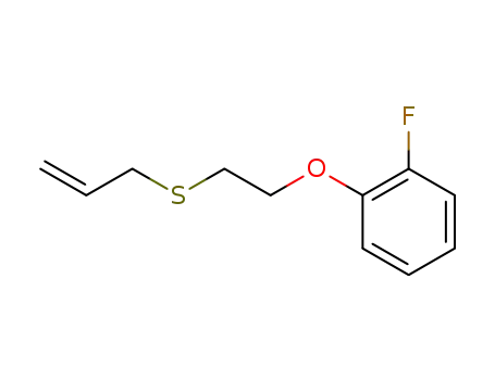 6-o-fluorophenoxy-4-thia-1-hexene