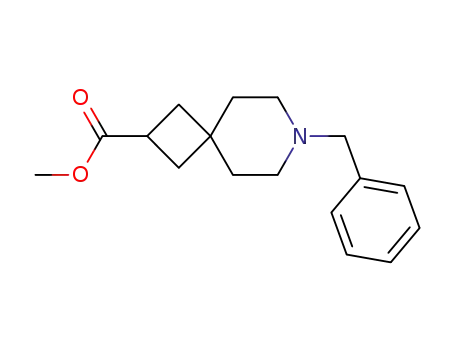 Molecular Structure of 203662-69-5 (methyl (7-benzyl-7-azaspiro[3.5]non-2-yl)carboxylate)