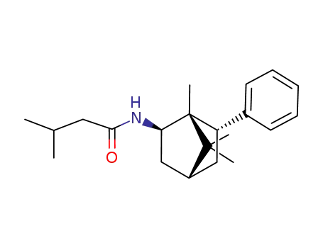 1,7,7-trimethyl-6-endo-phenylbicyclo<2.2.1>hept-2-yl-exo-isovaleramide