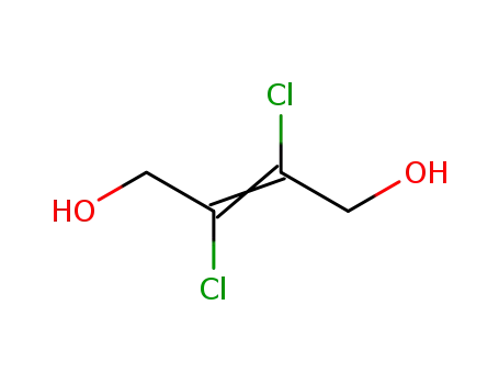 Molecular Structure of 2832-73-7 (2,3-dichlorobut-2-ene-1,4-diol)