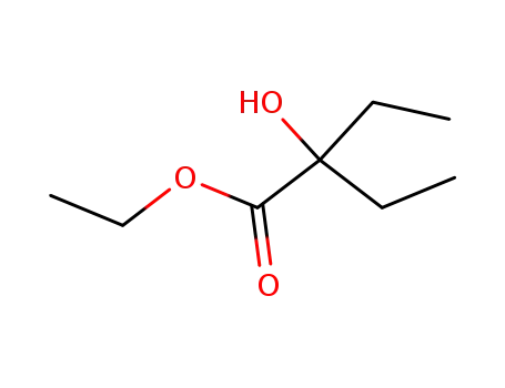 Molecular Structure of 5582-86-5 (ETHYL 2,2-DIETHYLGLYCOLATE)