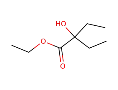 Molecular Structure of 5582-86-5 (ETHYL 2,2-DIETHYLGLYCOLATE)