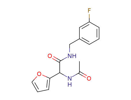 (R,S)-α-acetamido-N-(3-fluorobenzyl)-2-furanacetamide