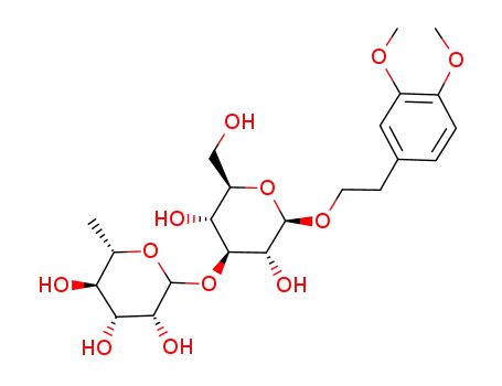 3,4-dihydroxy-β-phenethyl-O-α-L-rhamnopyranosyl-(1<*>3)-β-D-glucopyranoside dimethyl ether