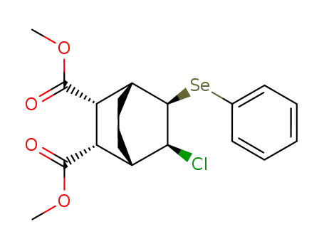 dimethyl (2SR,3RS,5SR,6RS)-2-(phenylseleno)-3-chloro-bicyclo<2.2.2>octane-5,6-dicarboxylate