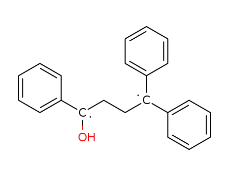 Molecular Structure of 80326-03-0 (1,4-Butanediyl, 1-hydroxy-1,4,4-triphenyl-)
