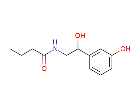 Butanamide, N-[2-hydroxy-2-(3-hydroxyphenyl)ethyl]-