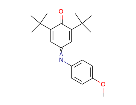 2,6-Bis(1,1-dimethylethyl)cyclohexa-2,5-diene-1,4-dione, 4-(4-methoxyp henyl)imine