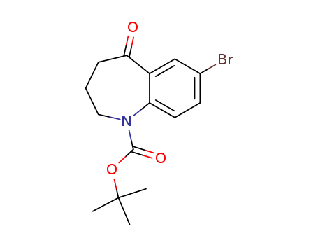 7-bromo-1-(t-butoxycarbonyl)-1,2,3,4-tetrahydro-1-benzazepin-5-one