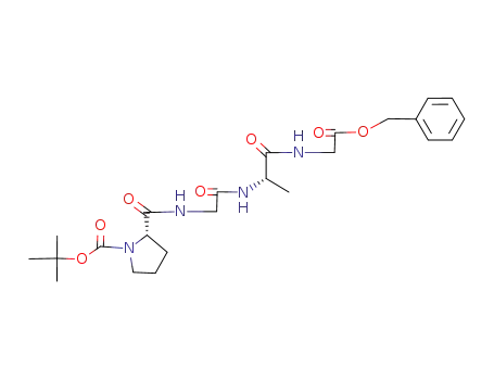 (S)-2-({[(S)-1-(Benzyloxycarbonylmethyl-carbamoyl)-ethylcarbamoyl]-methyl}-carbamoyl)-pyrrolidine-1-carboxylic acid tert-butyl ester