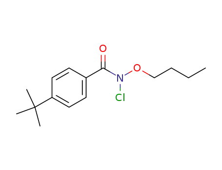 Benzamide, N-butoxy-N-chloro-4-(1,1-dimethylethyl)-