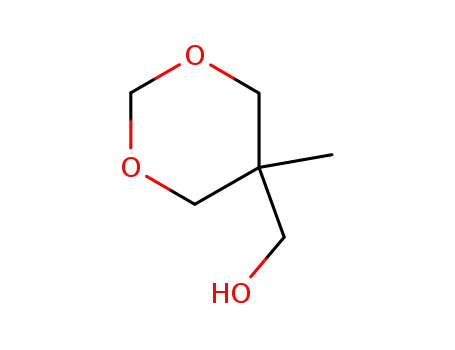 Molecular Structure of 1121-97-7 (5-HYDROXYMETHYL-5-METHYL-1,3-DIOXANE)
