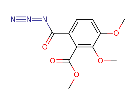 6-Azidocarbonyl-2,3-dimethoxy-benzoic acid methyl ester