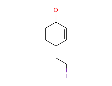 2-Cyclohexen-1-one, 4-(2-iodoethyl)-