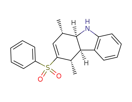 (1S,4S,4aR,9aR)-3-Benzenesulfonyl-1,4-dimethyl-4,4a,9,9a-tetrahydro-1H-carbazole