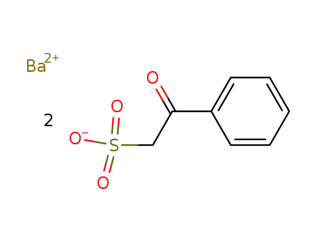 Benzeneethanesulfonic acid, b-oxo-, barium salt