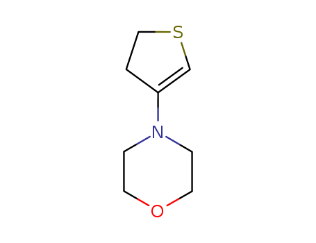 Molecular Structure of 1006-75-3 (Morpholine, 4-(4,5-dihydro-3-thienyl)-)