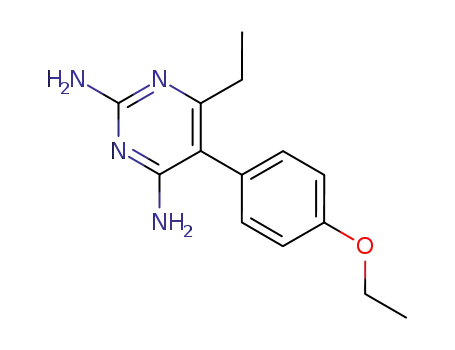2,4-Pyrimidinediamine, 5-(4-ethoxyphenyl)-6-ethyl-