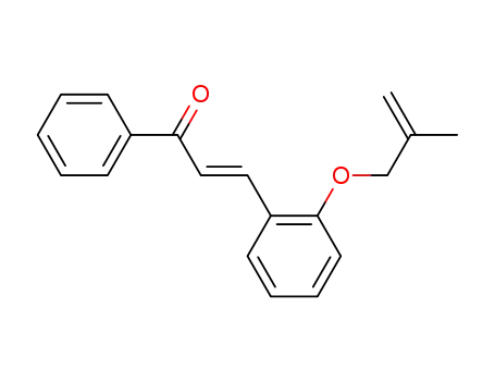 Molecular Structure of 132629-79-9 ((E)-3-[2-(2-Methyl-allyloxy)-phenyl]-1-phenyl-propenone)