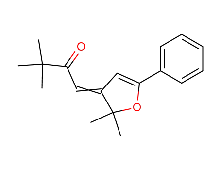 2,2-dimethyl-5-phenyl-3-(2-oxo-3,3-dimethylbutylidene)-2,3-dihydrofuran