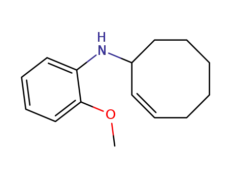 Molecular Structure of 137710-97-5 (((Z)-Cyclooct-2-enyl)-(2-methoxy-phenyl)-amine)
