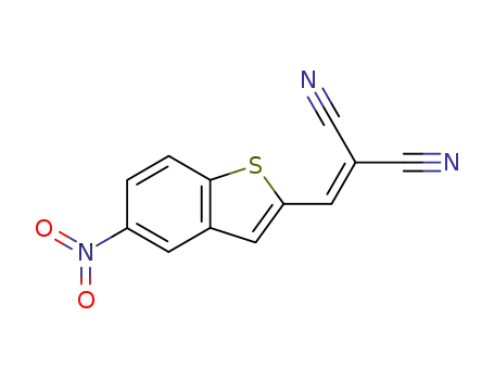 1,1-Dicyano-2-(5-nitrobenzothienyl)ethylene
