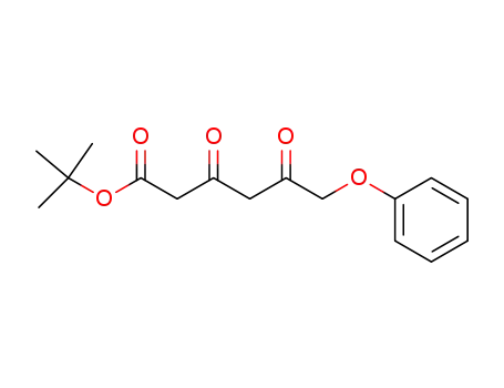 t-butyl-3,5-dioxo-6-phenoxyhexanoate