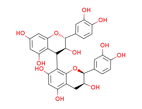 Molecular Structure of 20555-01-5 (Pyrocyanidin B-3)