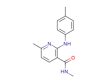 Nicotinamide, N,6-dimethyl-2-(p-toluidino)-