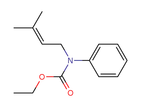 (3-Methyl-but-2-enyl)-phenyl-carbamic acid ethyl ester
