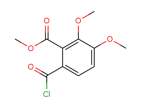 6-Chlorocarbonyl-2,3-dimethoxy-benzoic acid methyl ester