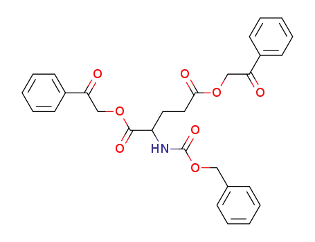 Molecular Structure of 135263-61-5 (diphenacyl benzyloxycarbonylglutamate)