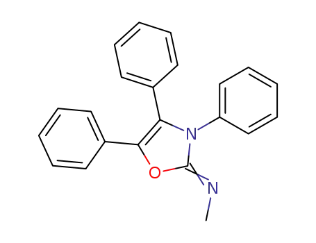 (2Z)-N-Methyl-3,4,5-triphenyl-1,3-oxazol-2(3H)-imine