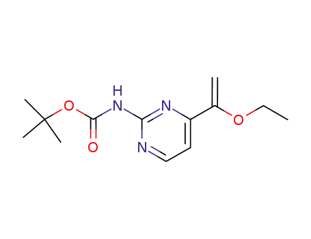 Carbamic acid, [4-(1-ethoxyethenyl)-2-pyrimidinyl]-, 1,1-dimethylethyl
ester