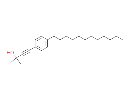 4-(4-dodecyl-phenyl)-2-methyl-but-3-yn-2-ol