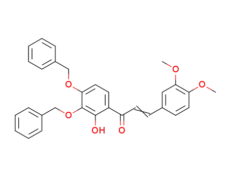 3',4'-dibenzyloxy-3,4-dimethoxy-2'-hydroxychalkone