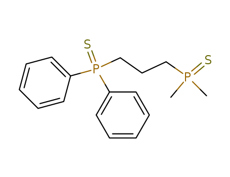 Phosphine sulfide, [3-(dimethylphosphinothioyl)propyl]diphenyl-