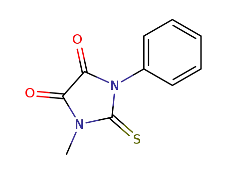1-Methyl-3-phenyl-imidazolidin-4,5-dion-2-thion