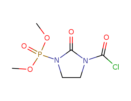 Phosphonic acid, [3-(chlorocarbonyl)-2-oxo-1-imidazolidinyl]-, dimethyl ester
