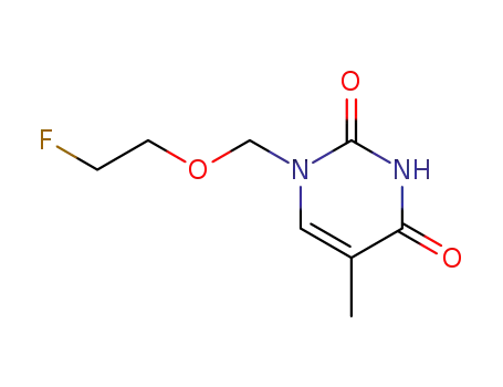 1-(2-Fluoro-ethoxymethyl)-5-methyl-1H-pyrimidine-2,4-dione