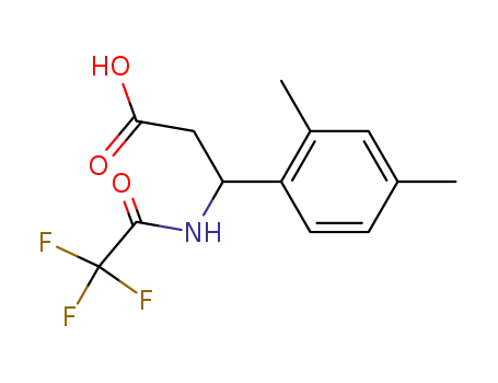 3-(2,4-Dimethyl-phenyl)-3-(2,2,2-trifluoro-acetylamino)-propionic acid