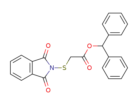 (1,3-Dioxo-1,3-dihydro-isoindol-2-ylsulfanyl)-acetic acid benzhydryl ester