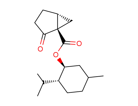 Bicyclo[3.1.0]hexane-1-carboxylic acid, 2-oxo-,
(1R,2S,5R)-5-methyl-2-(1-methylethyl)cyclohexyl ester, (1S,5S)-