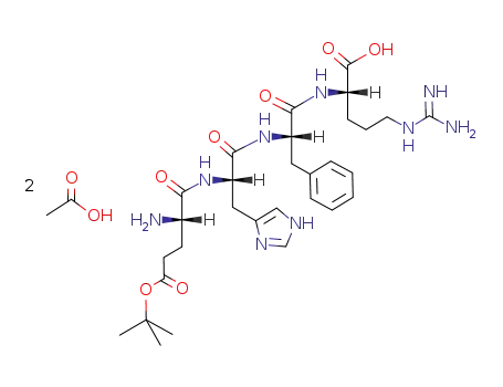 γ-t-butyl glutamylhistidylphenylalanylarginine diacetate