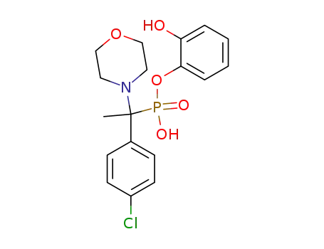 [1-(4-Chloro-phenyl)-1-morpholin-4-yl-ethyl]-phosphonic acid mono-(2-hydroxy-phenyl) ester