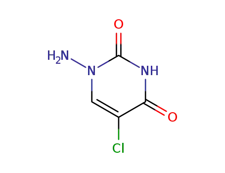 Molecular Structure of 127984-94-5 (1-amino-5-chloropyrimidine-2,4(1H,3H)-dione)