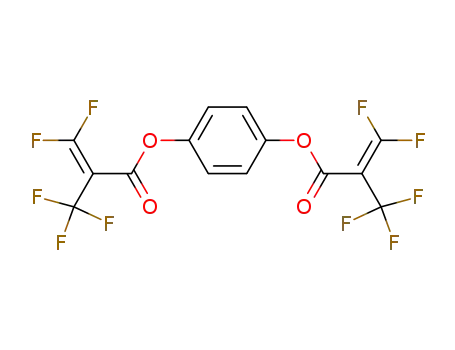 1,4-bis(pentafluoromethacryloyloxy)benzene
