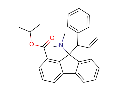 isopropyl 9-dimethylamino-9-(1-phenylallyl)fluorene-1-carboxylate