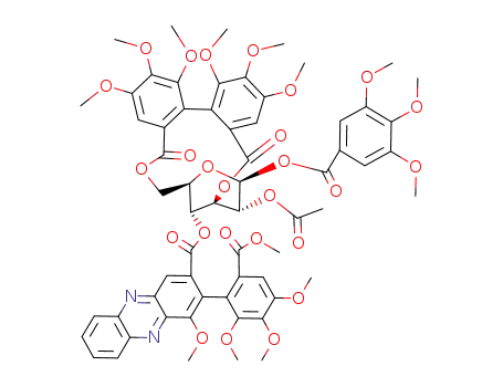 C<sub>63</sub>H<sub>62</sub>N<sub>2</sub>O<sub>26</sub>